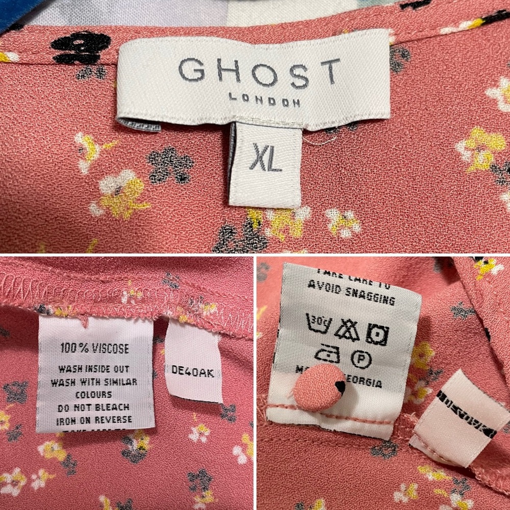 Ghost Estelle Dress Size XLarge - Picture 15 of 15